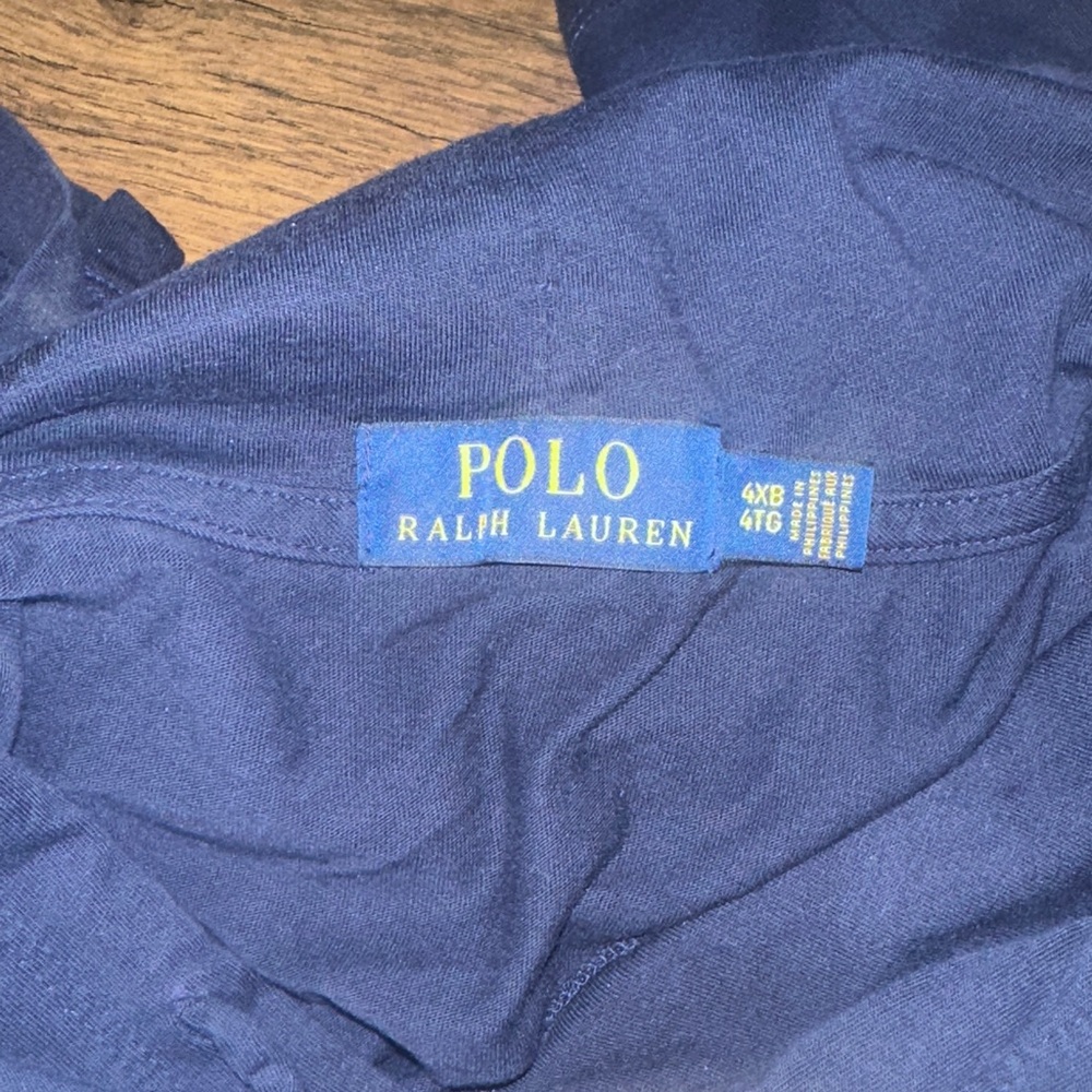 Ralph Lauren Black Sweatshirt with Polo Bear in Yellow Jacket - Picture 2 of 4